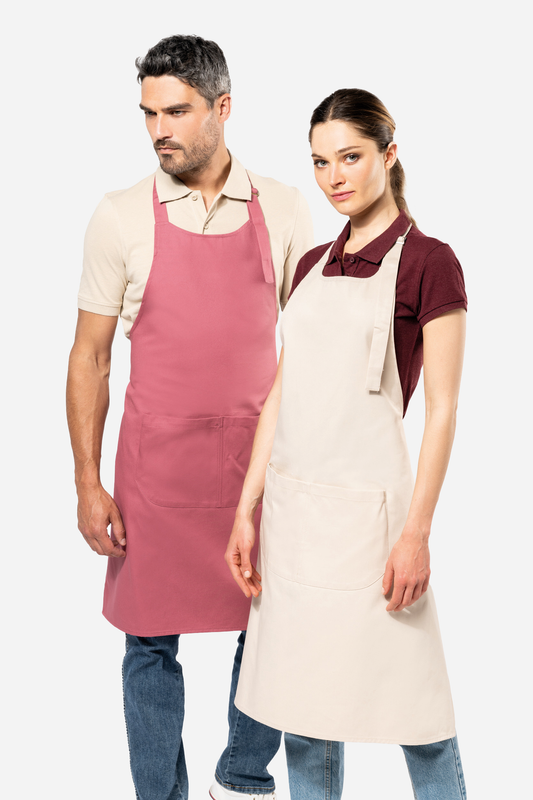 Tablier coton avec poche