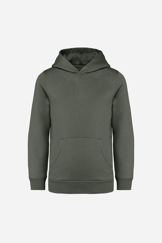 Sweat-shirt écoresponsable à capuche enfant