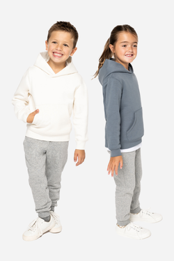 Sweat-shirt écoresponsable à capuche enfant
