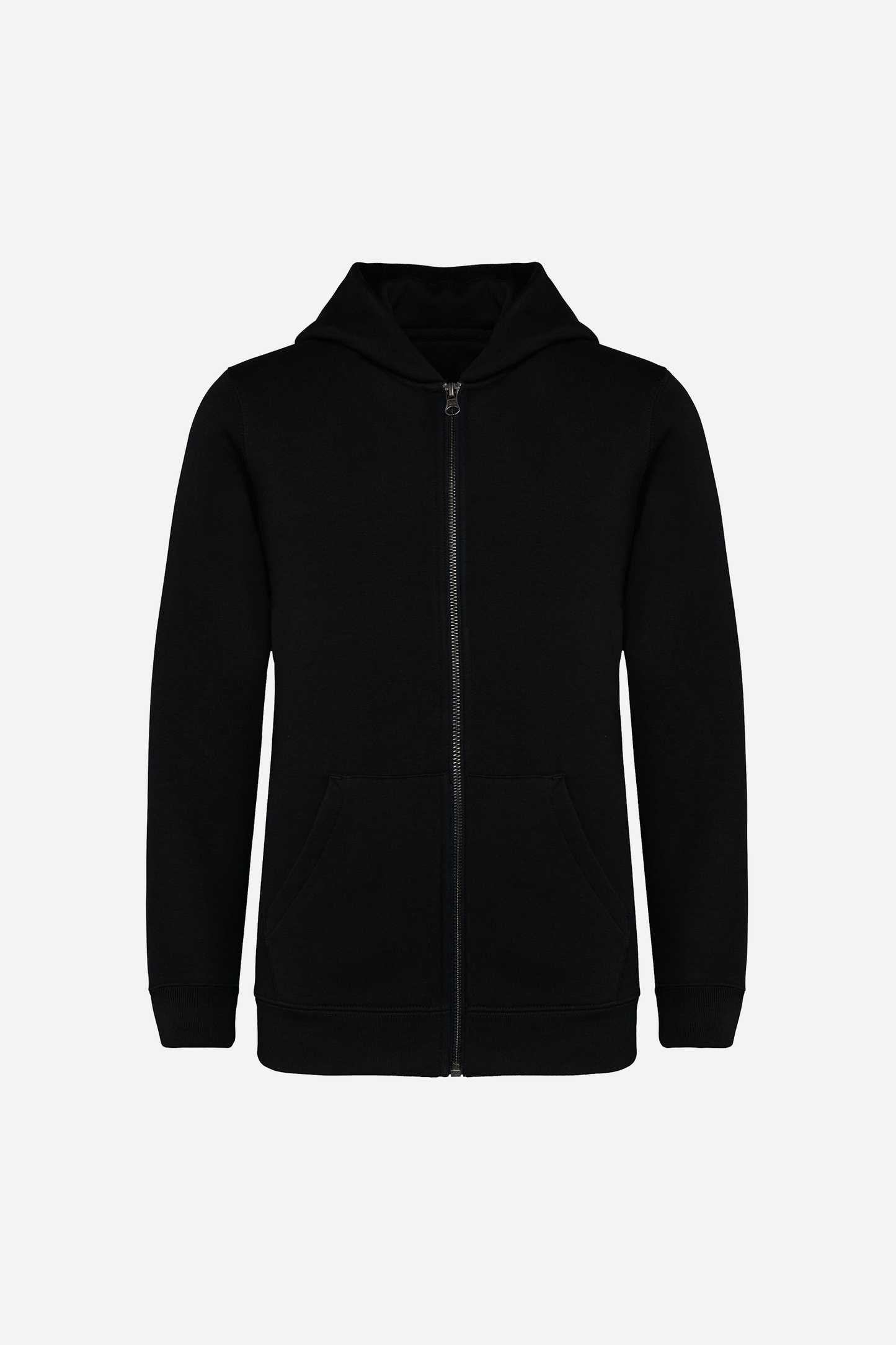 Sweat-shirt écoresponsable zippé à capuche enfant