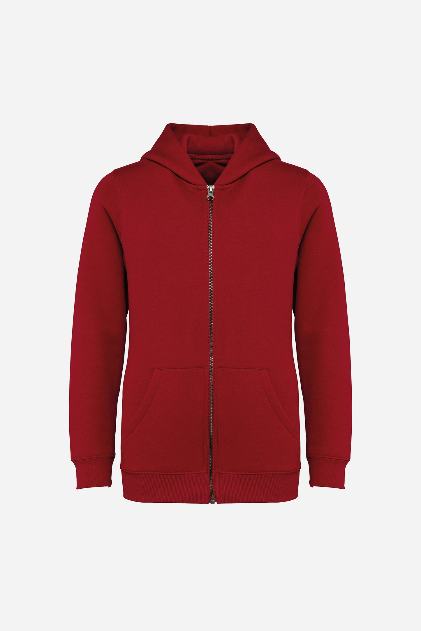 Sweat-shirt écoresponsable zippé à capuche enfant