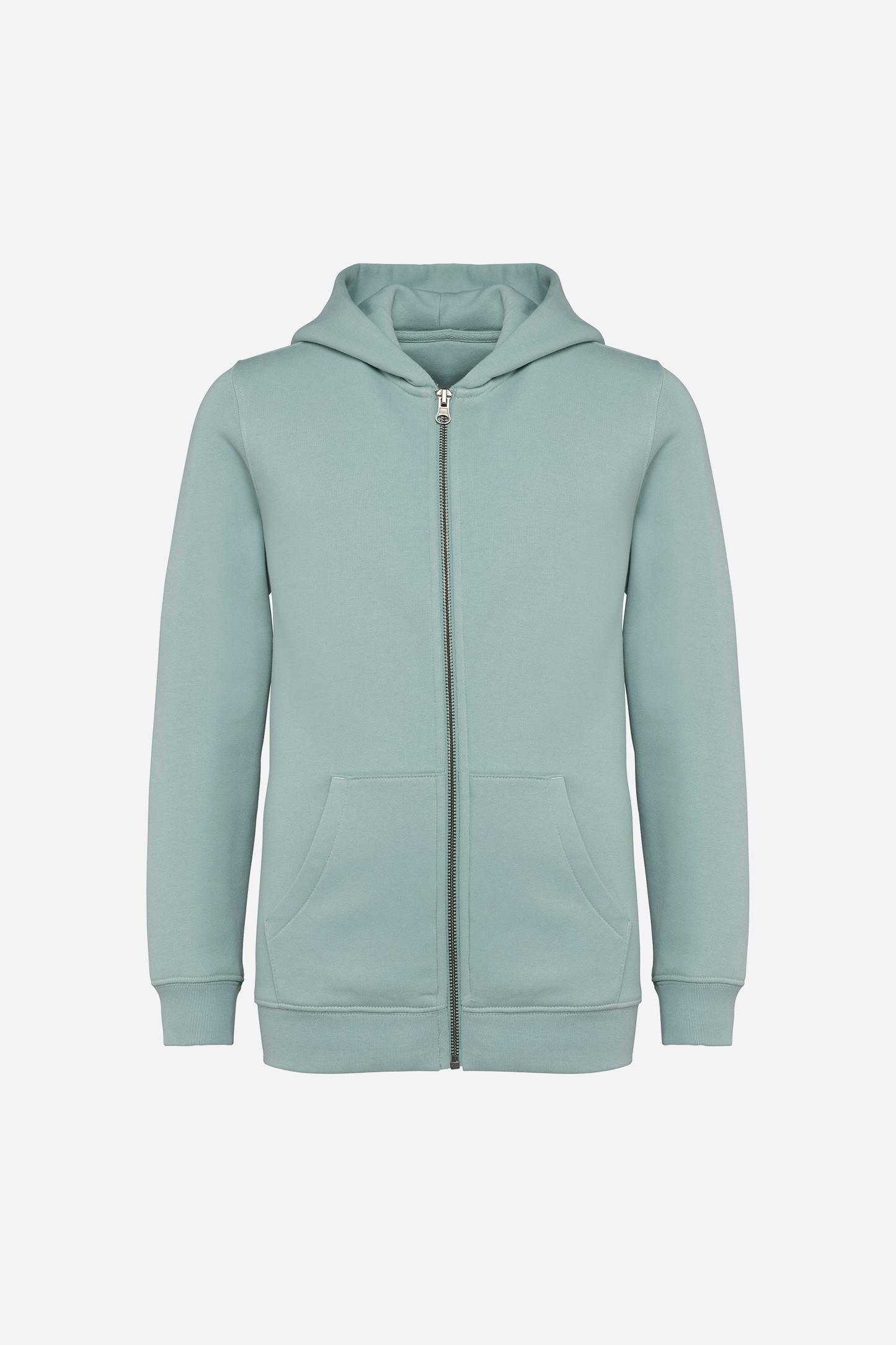 Sweat-shirt écoresponsable zippé à capuche enfant