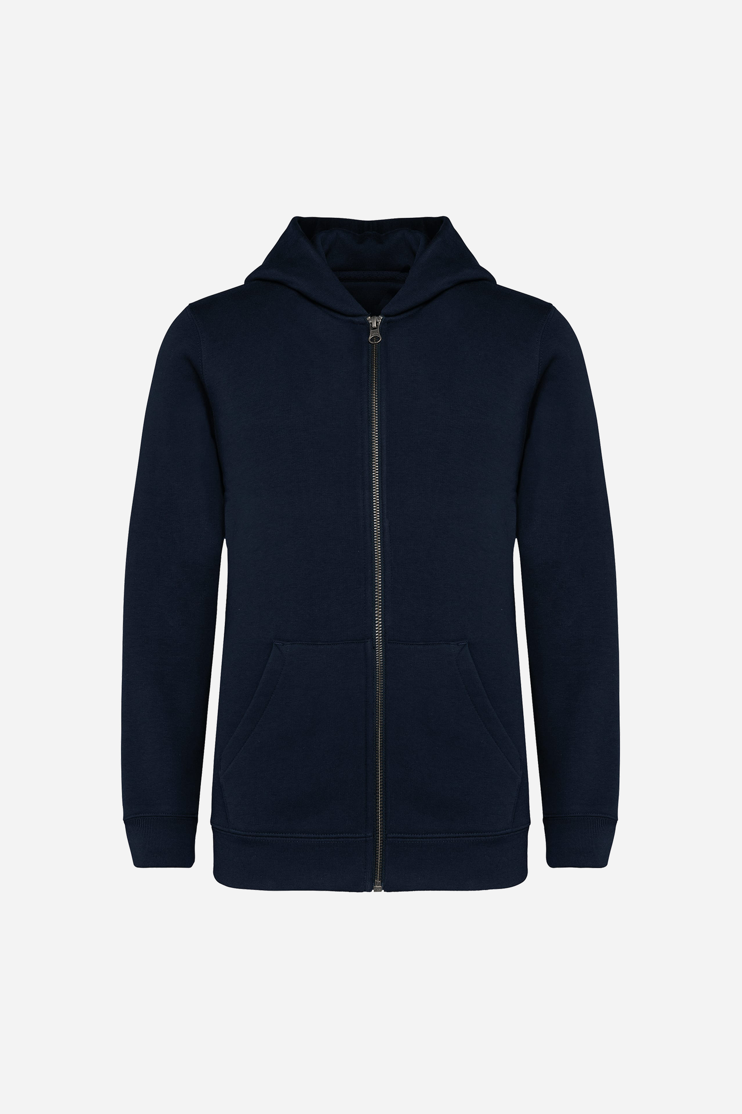 Sweat-shirt écoresponsable zippé à capuche enfant