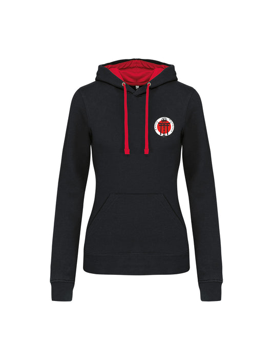 Sweat Karaté Club Aucamville Bicouleur Femme