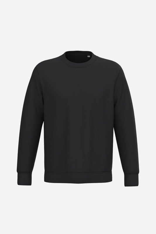 Sweat-shirt écoresponsable à col rond unisexe