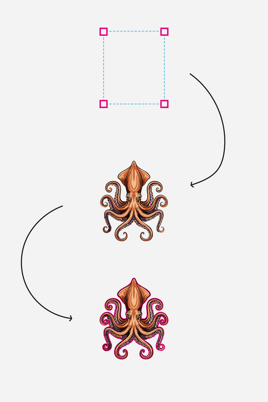 Planche de stickers (100x70cm)