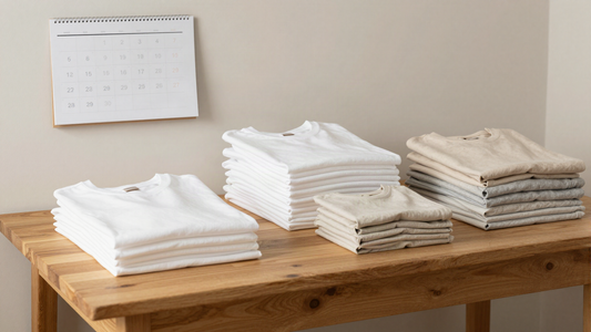 Délai personnalisation textile : bien anticiper son projet