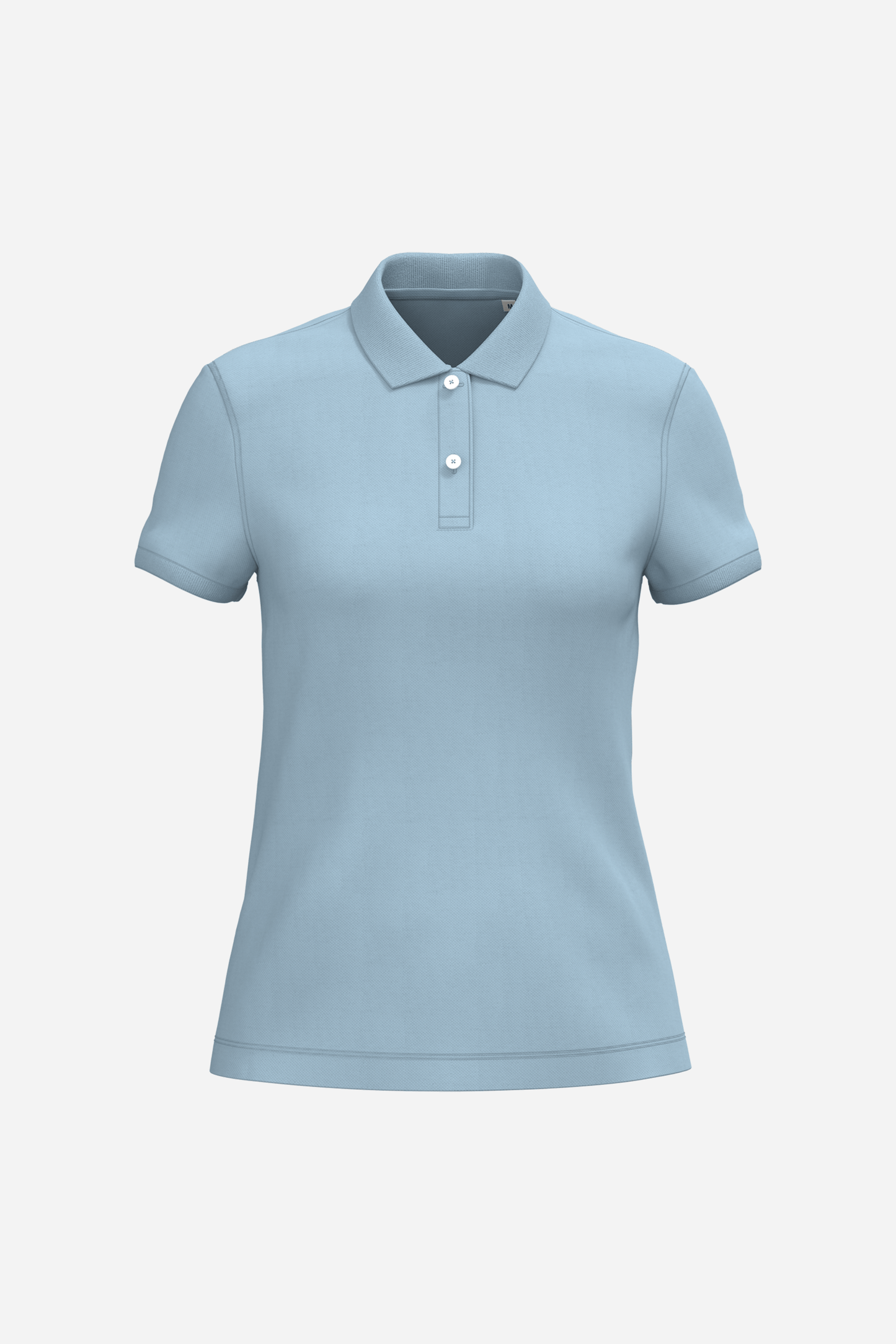 Polo écoresponsable maille piquée Femme personnalisable