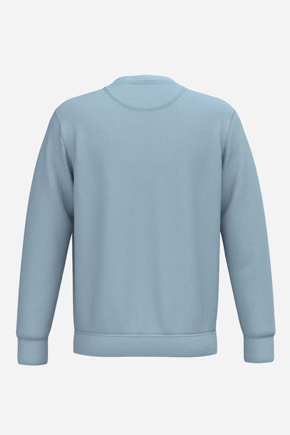 Sweat-shirt écoresponsable à col rond unisexe personnalisable