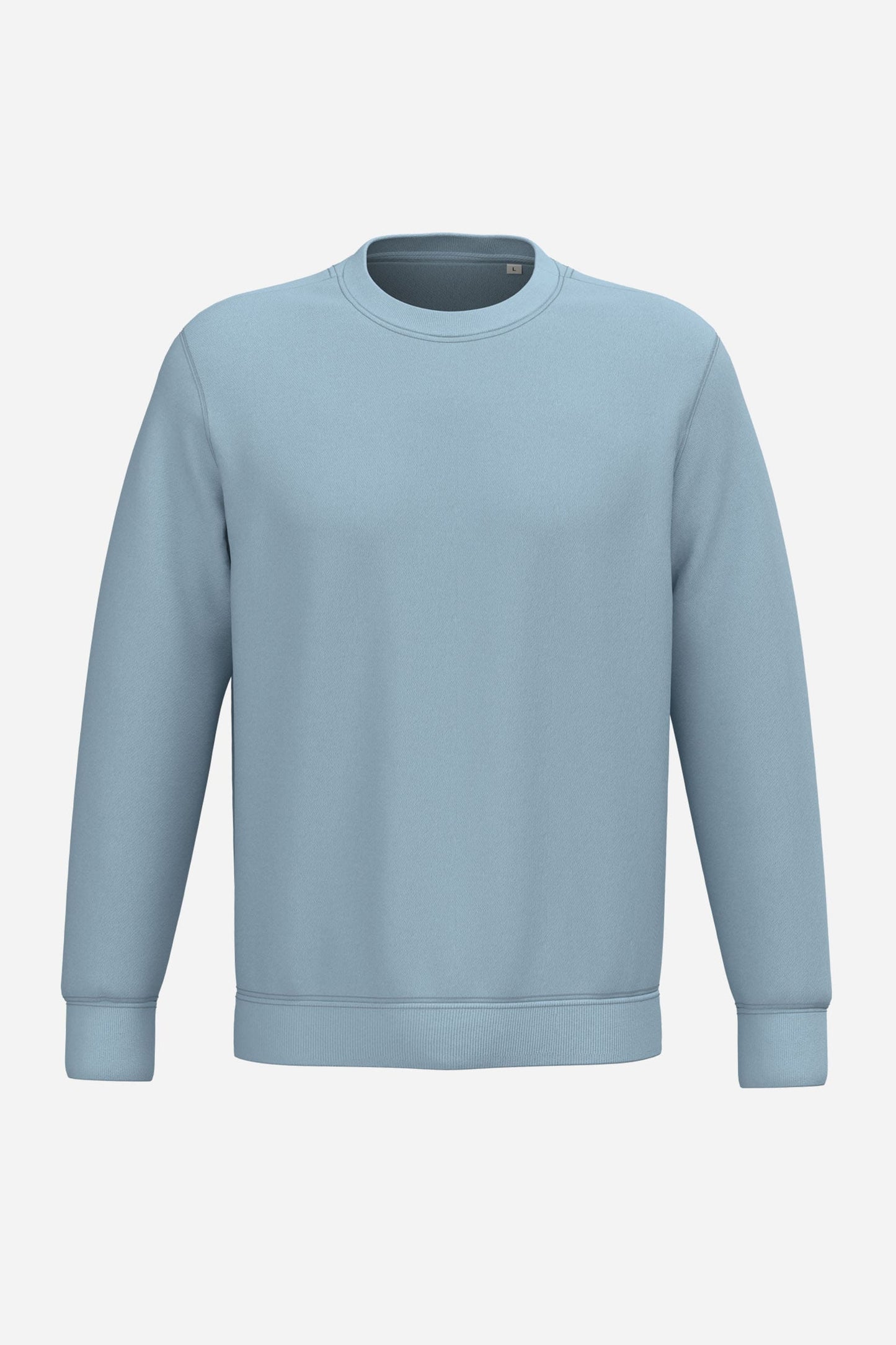 Sweat-shirt écoresponsable à col rond unisexe personnalisable