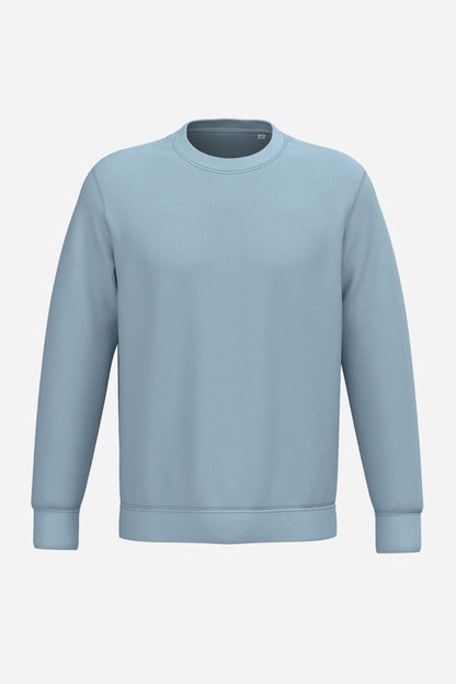 Sweat-shirt écoresponsable à col rond unisexe personnalisable