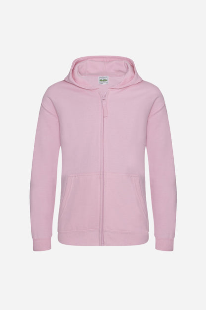 Sweat-shirt zippé à capuche Enfant (3-13 ans) unisexe personnalisable