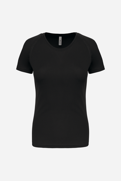 T-shirt de sport manches courtes Femme personnalisable