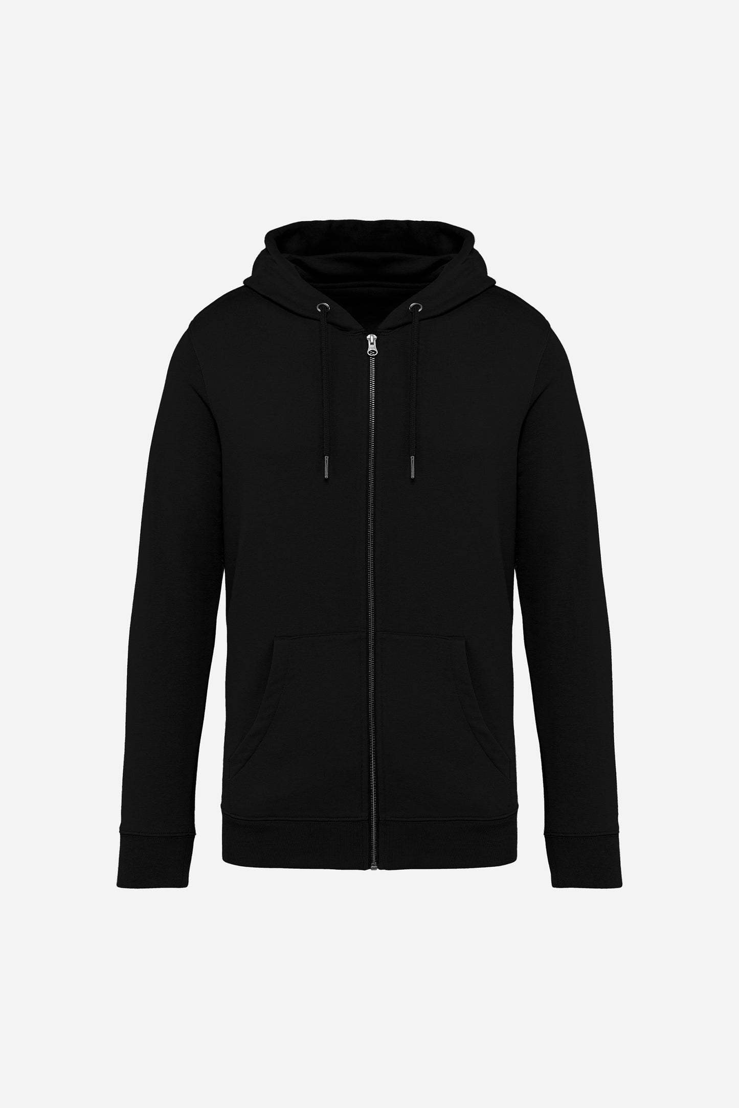 Sweat-shirt écoresponsable zippé à capuche unisexe