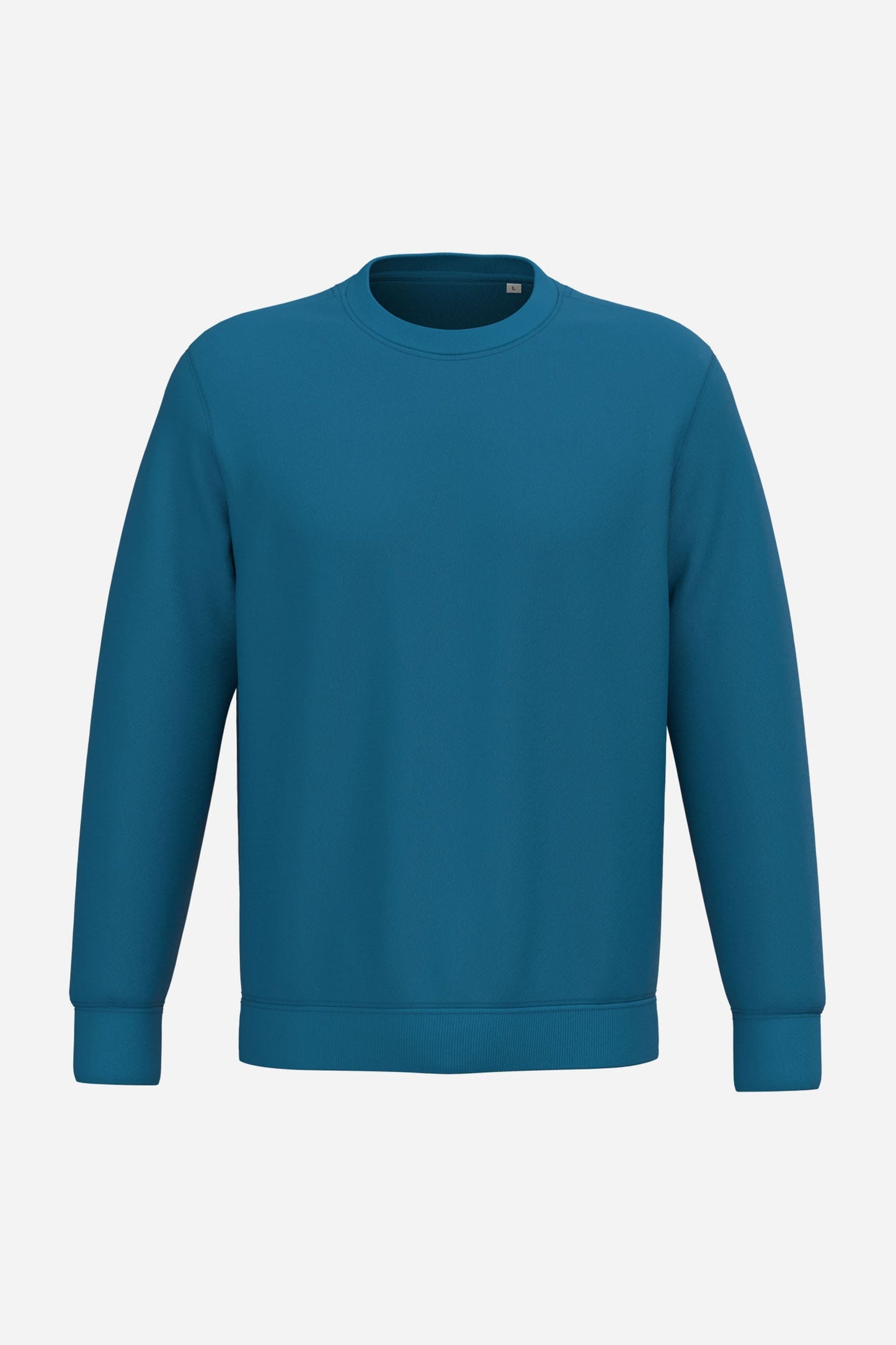 Sweat-shirt écoresponsable à col rond unisexe personnalisable