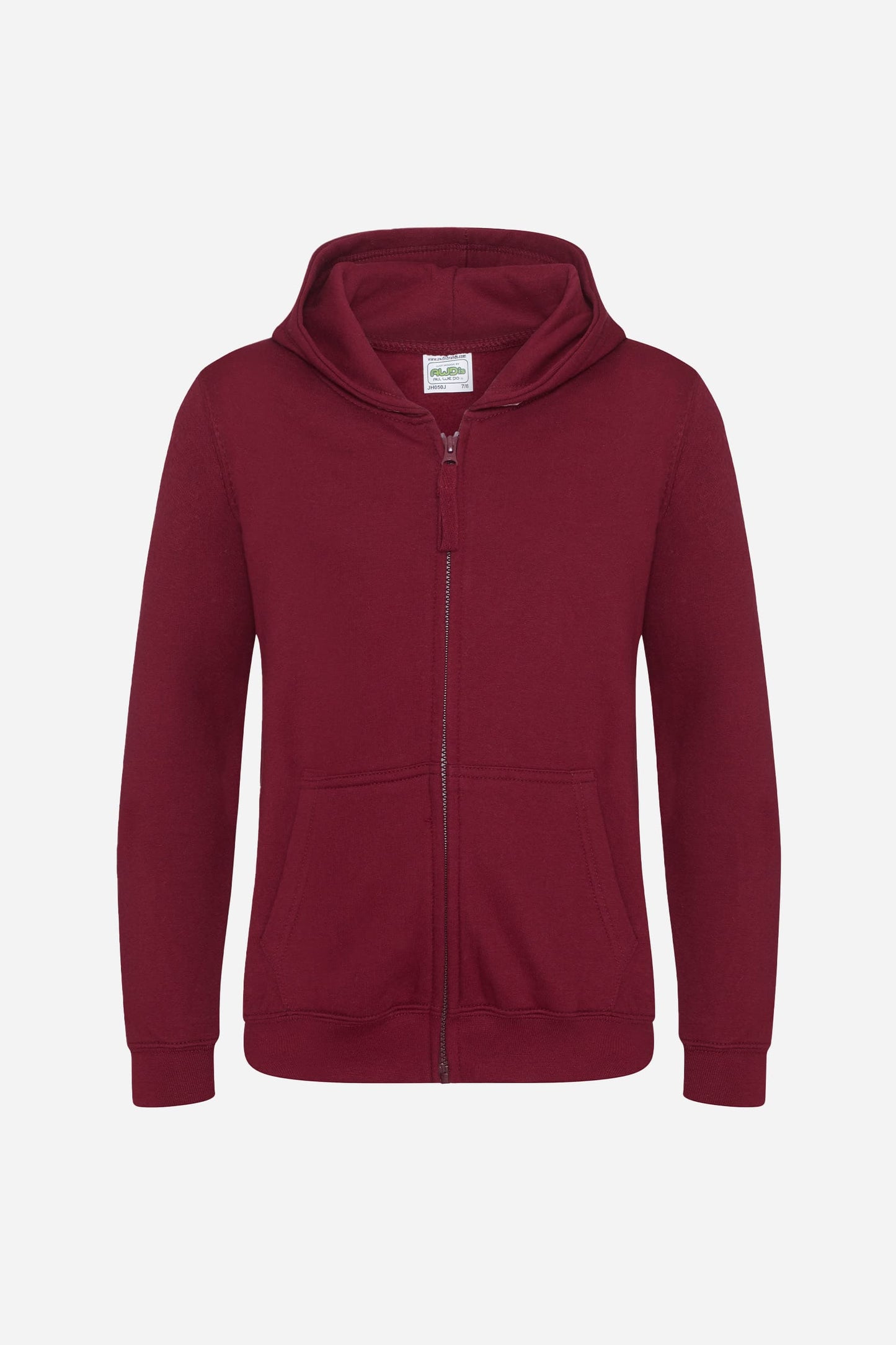 Sweat-shirt zippé à capuche Enfant (3-13 ans) unisexe personnalisable