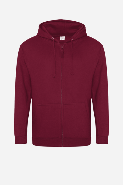 Sweat-shirt zippé à capuche unisexe personnalisable