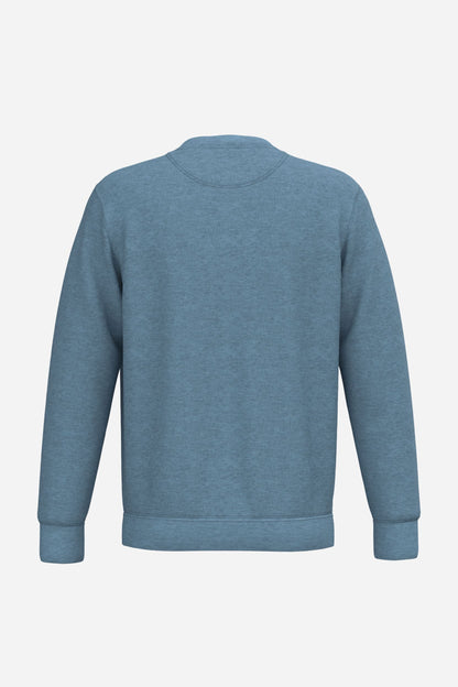 Sweat-shirt écoresponsable à col rond unisexe personnalisable