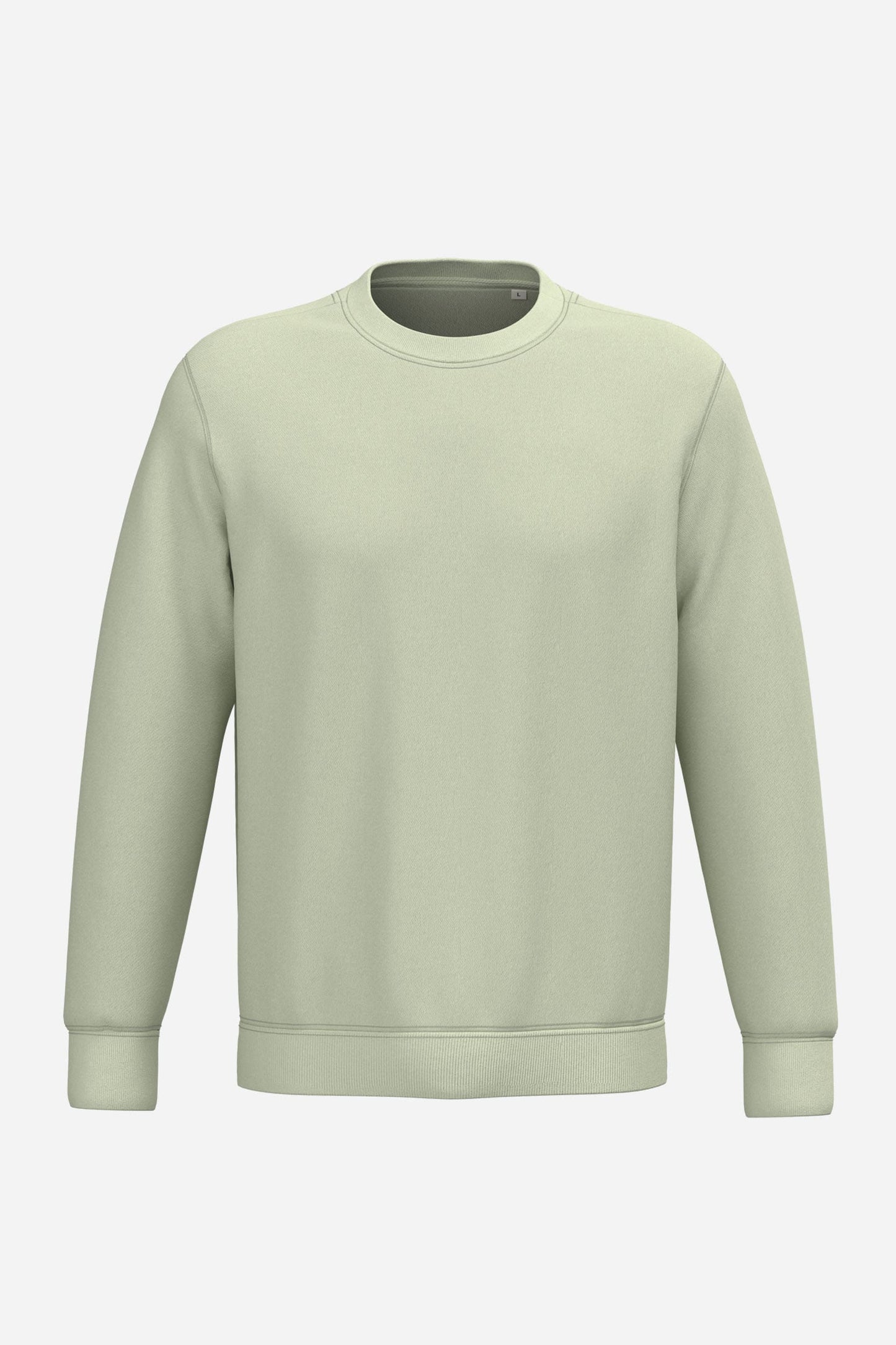 Sweat-shirt écoresponsable à col rond unisexe personnalisable