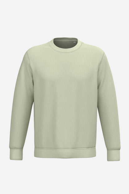 Sweat-shirt écoresponsable à col rond unisexe personnalisable