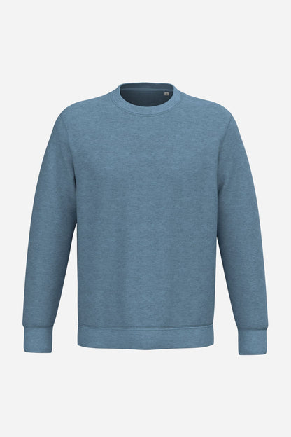 Sweat-shirt écoresponsable à col rond unisexe personnalisable