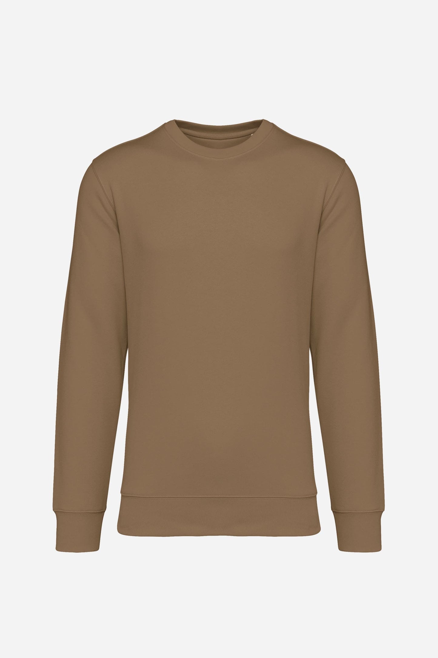 Sweat-shirt écoresponsable à col rond unisexe personnalisable