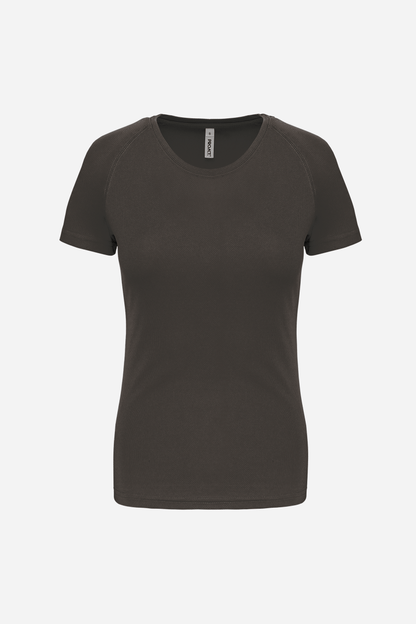 T-shirt de sport manches courtes Femme personnalisable