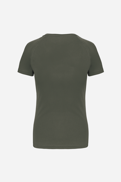 T-shirt de sport manches courtes Femme personnalisable
