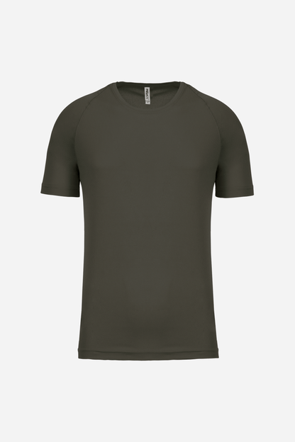 T-shirt de sport manches courtes Homme personnalisable