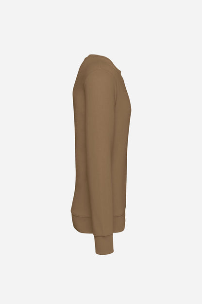 Sweat-shirt écoresponsable à col rond unisexe personnalisable