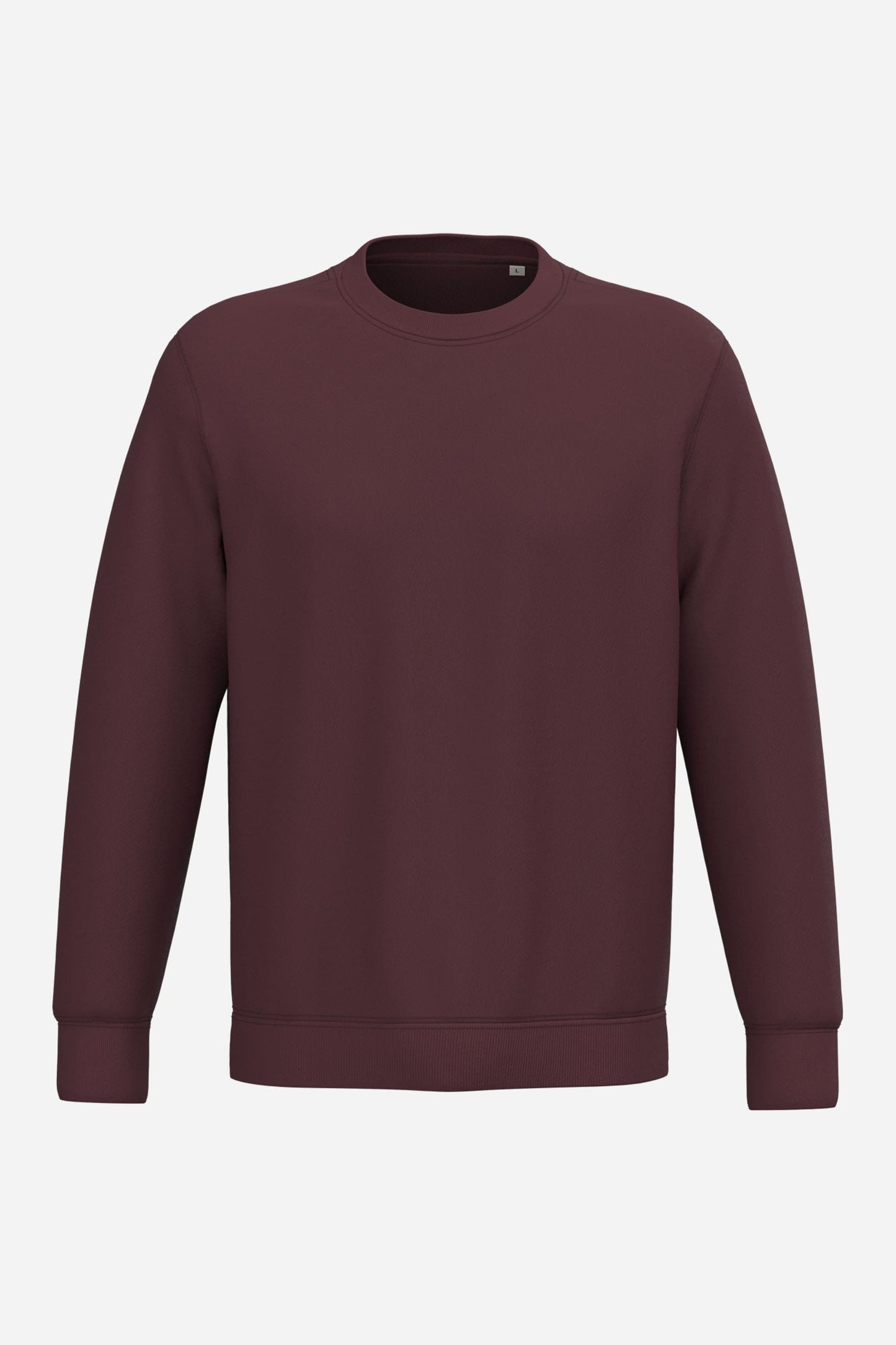 Sweat-shirt écoresponsable à col rond unisexe personnalisable