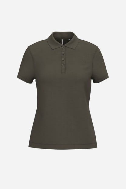 Polo piqué classique manches courtes Femme personnalisable