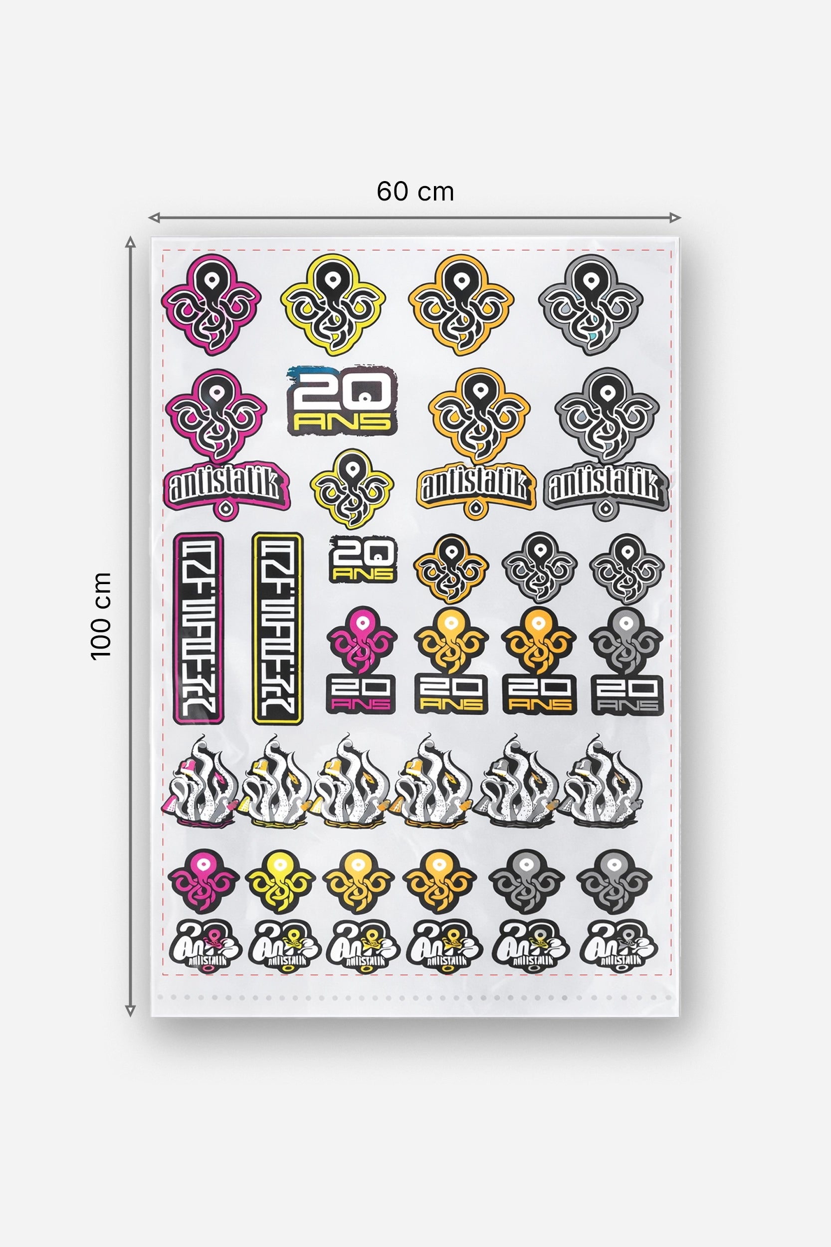 Planches DTF personnalisé 60 x 100 cm personnalisable | Antistatik