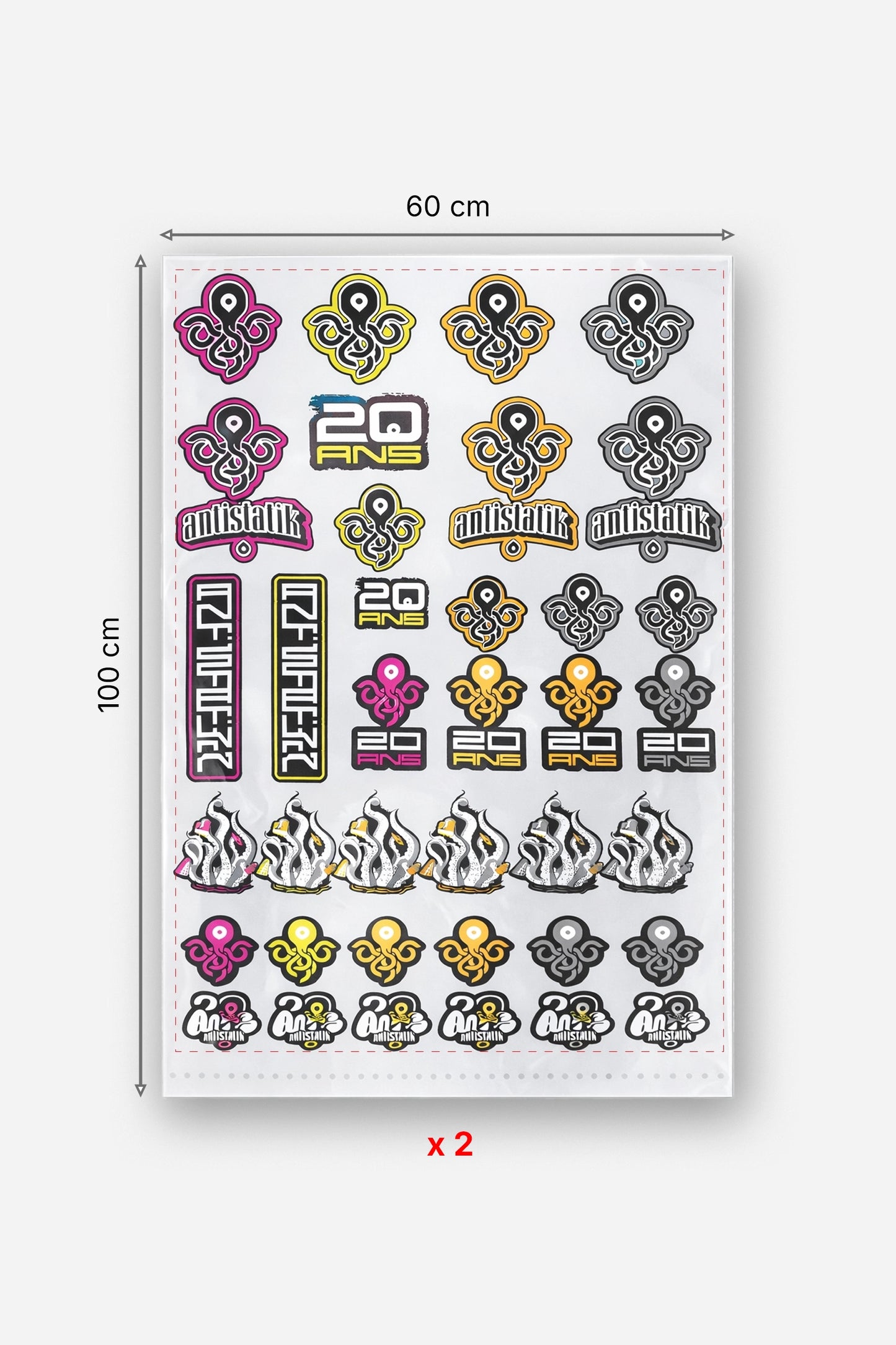 Planches DTF personnalisé 60 x 200 cm personnalisable | Antistatik
