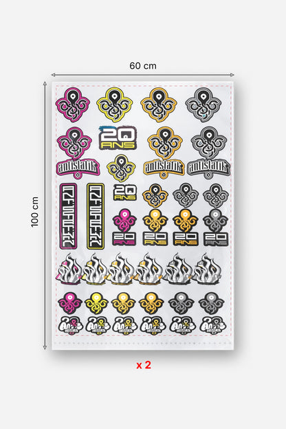 Planches DTF personnalisé 60 x 200 cm personnalisable | Antistatik