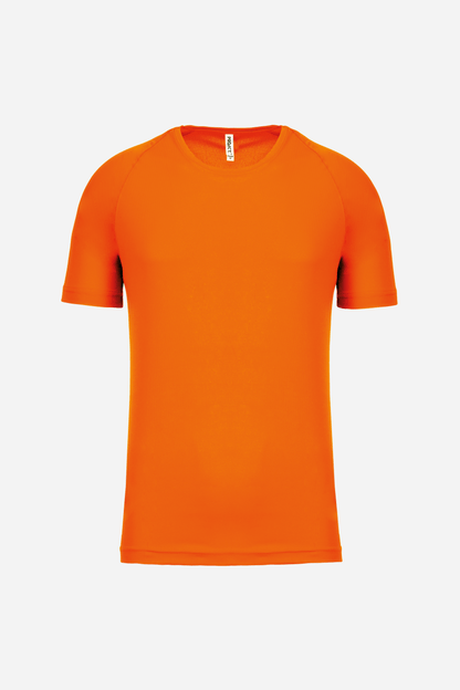 T-shirt de sport manches courtes Homme personnalisable