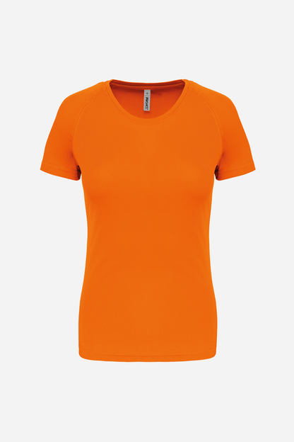 T-shirt de sport manches courtes Femme personnalisable