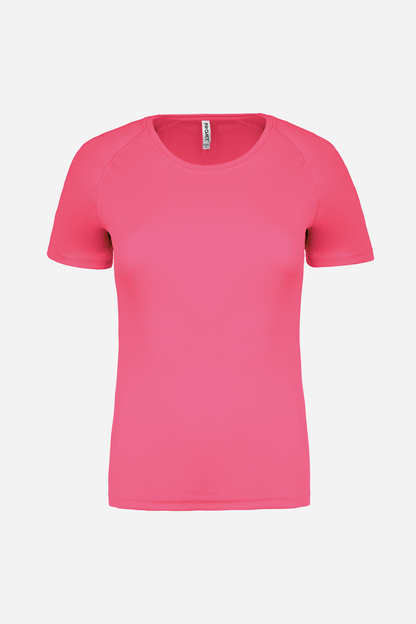 T-shirt de sport manches courtes Femme personnalisable