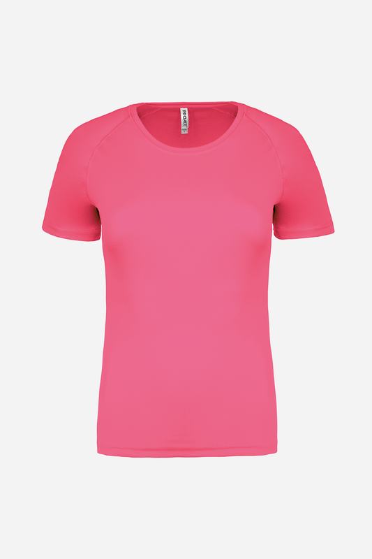 T-shirt de sport manches courtes Femme personnalisable