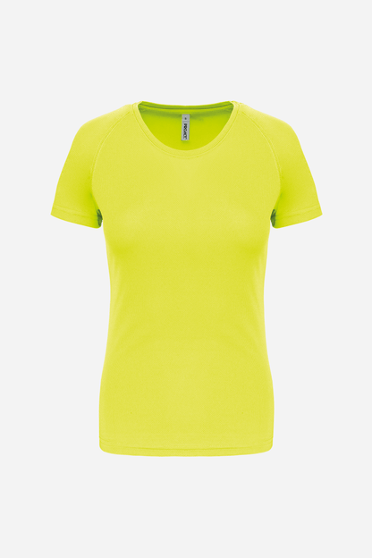 T-shirt de sport manches courtes Femme personnalisable