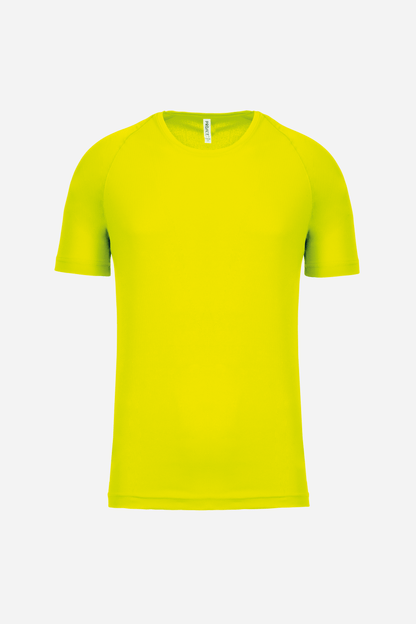 T-shirt de sport manches courtes Homme personnalisable
