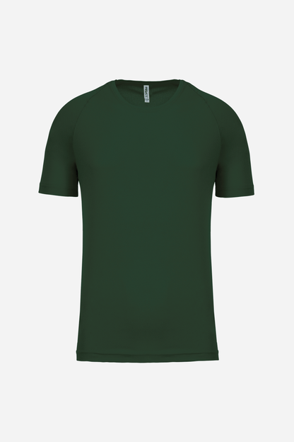T-shirt de sport manches courtes Homme personnalisable