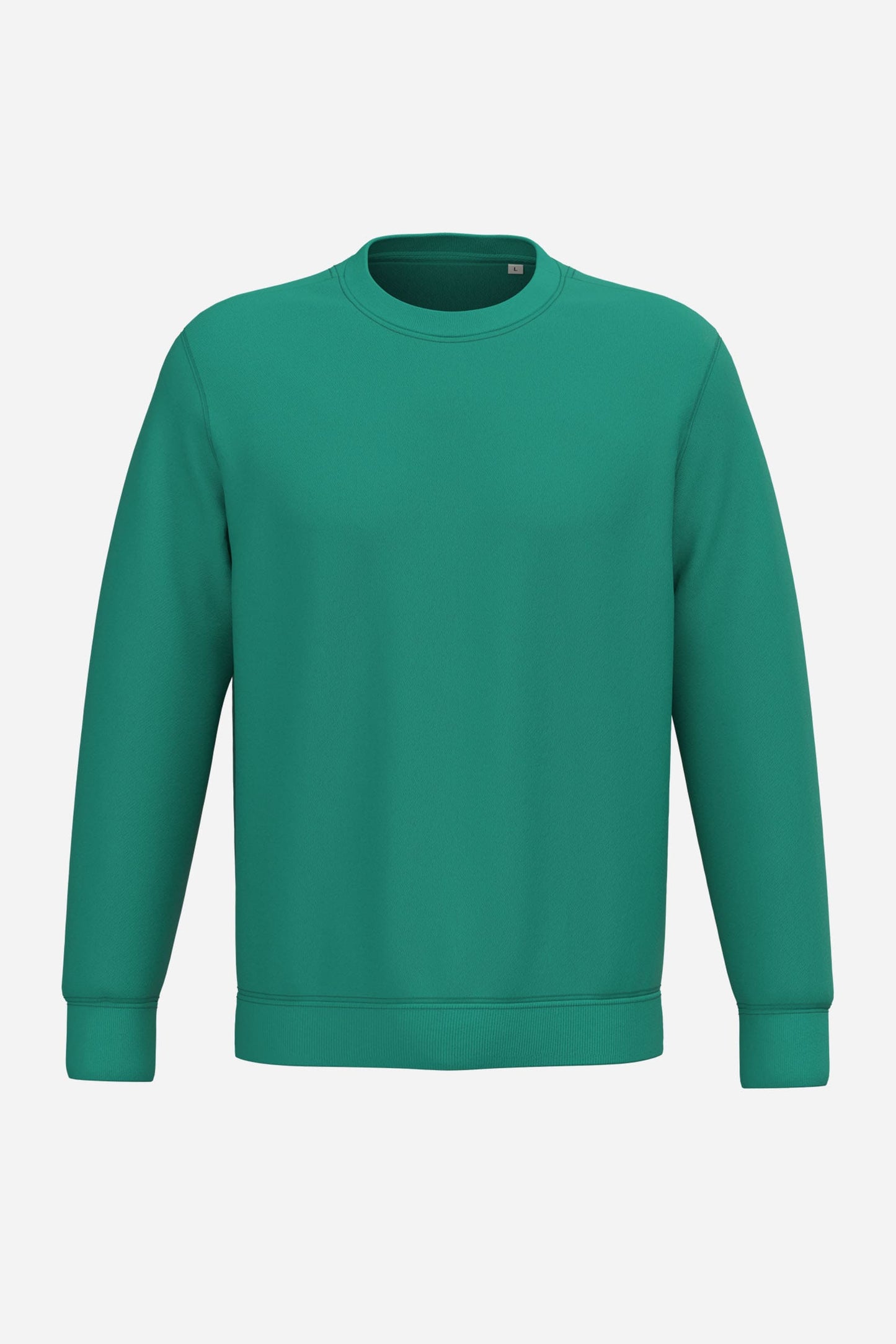 Sweat-shirt écoresponsable à col rond unisexe personnalisable