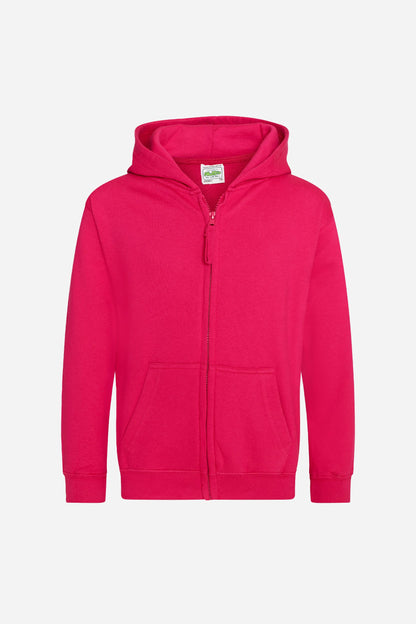 Sweat-shirt zippé à capuche Enfant (3-13 ans) unisexe personnalisable