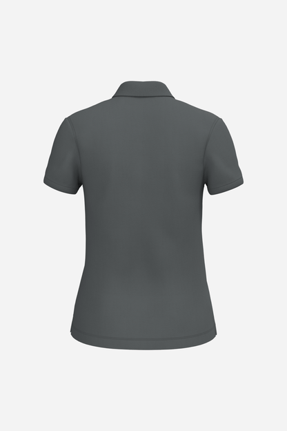 Polo écoresponsable maille piquée Femme personnalisable