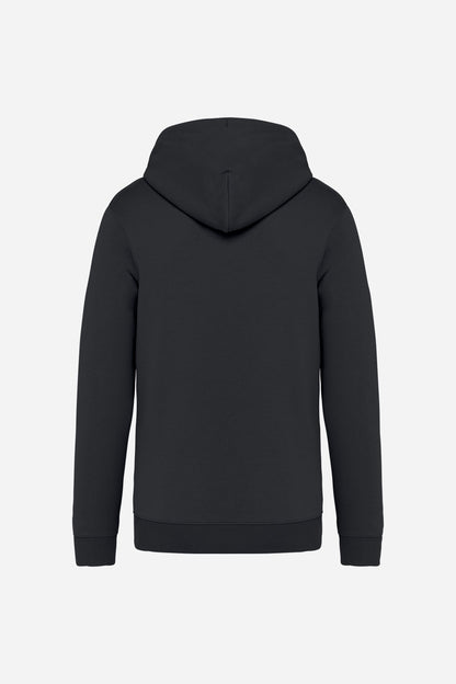 Sweat-shirt écoresponsable zippé à capuche unisexe personnalisable