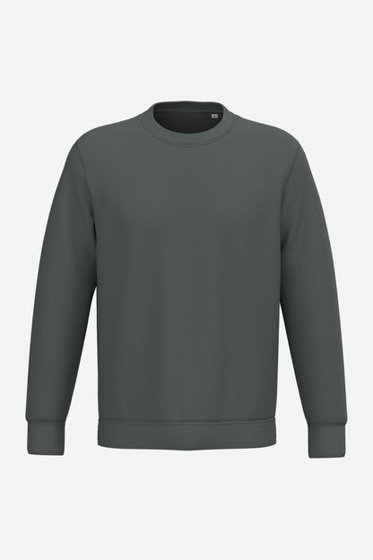 Sweat-shirt écoresponsable à col rond unisexe personnalisable