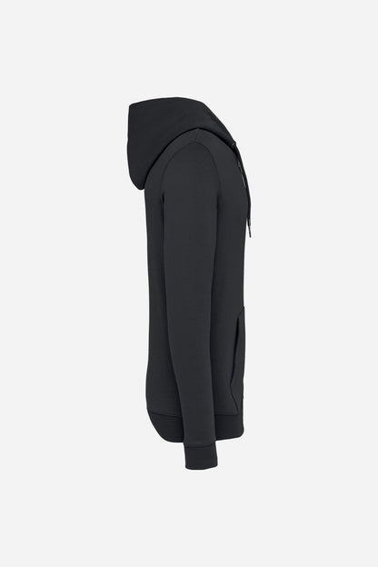 Sweat-shirt écoresponsable zippé à capuche unisexe personnalisable