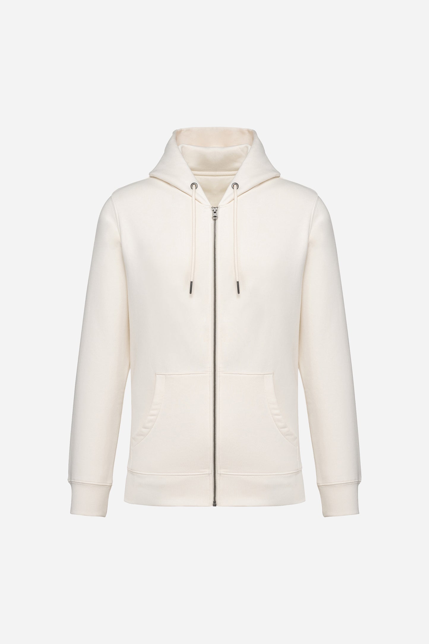Sweat-shirt écoresponsable zippé à capuche unisexe