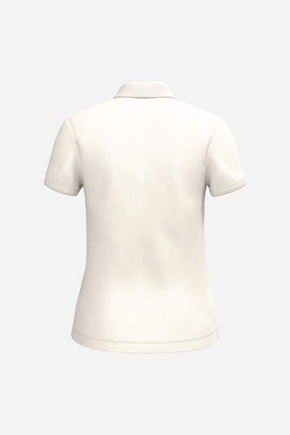 Polo écoresponsable maille piquée Femme personnalisable